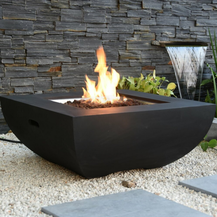 Aurora Black Fire Table