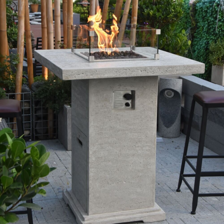 Elementi Montreal Fire Pit Table Bar